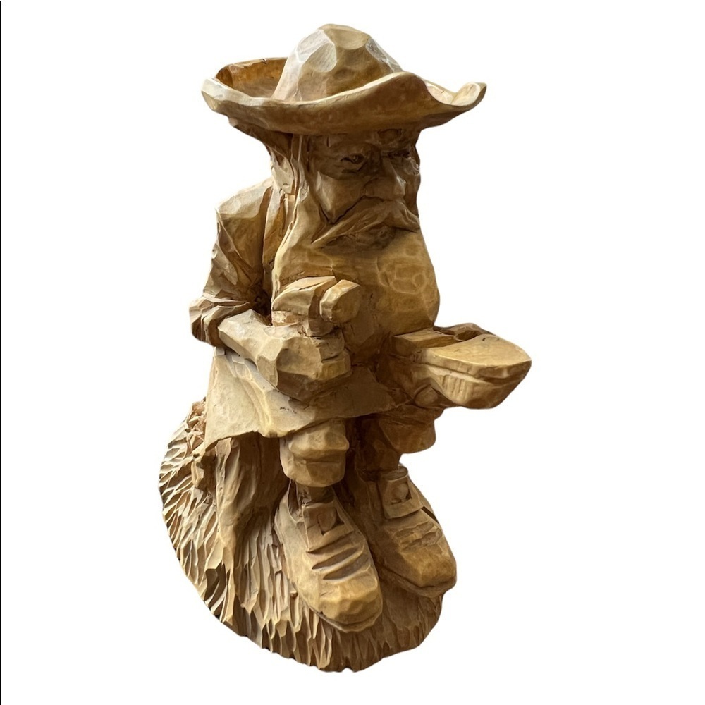 Shoe cobbler old man hallmark figurine collectible vintage
